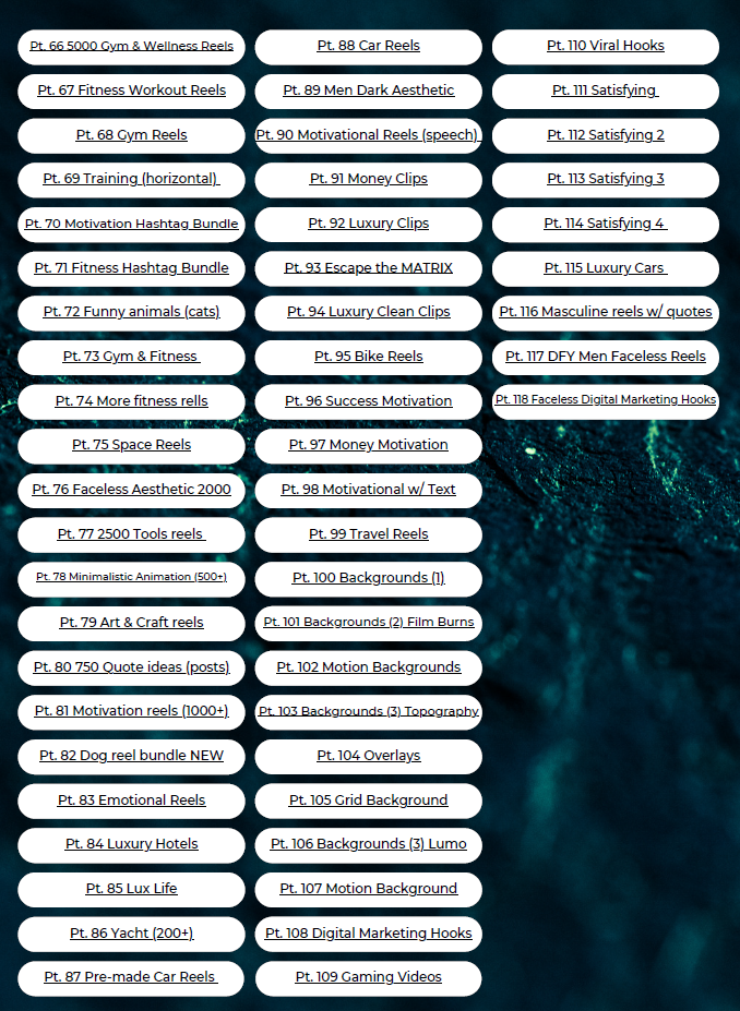 100,000+ Reel Master Library: Elevate Your Content Creation