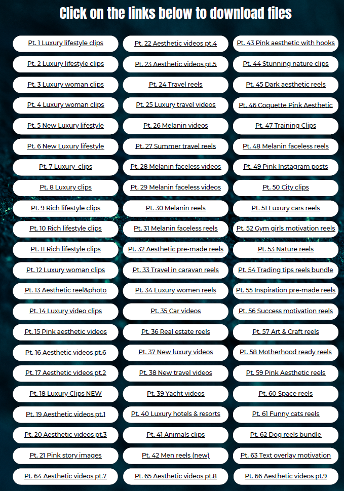 100,000+ Reel Master Library: Elevate Your Content Creation